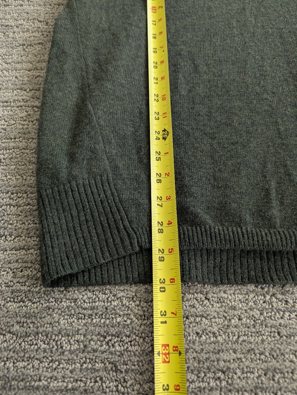 Athleta 100% Merino Wool Nopa Hooded Sweater Double Sleeve Cuffs - Picture 7 of 11